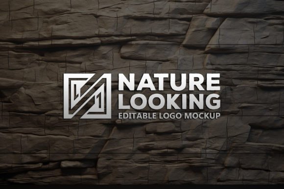 Download Wall Logo Mockup - Wall logo Collection